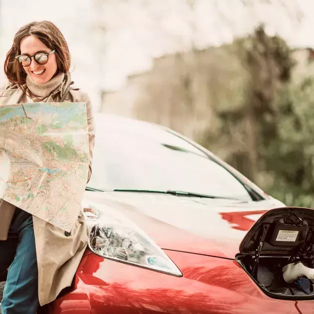 reizen met een elektrische wagen